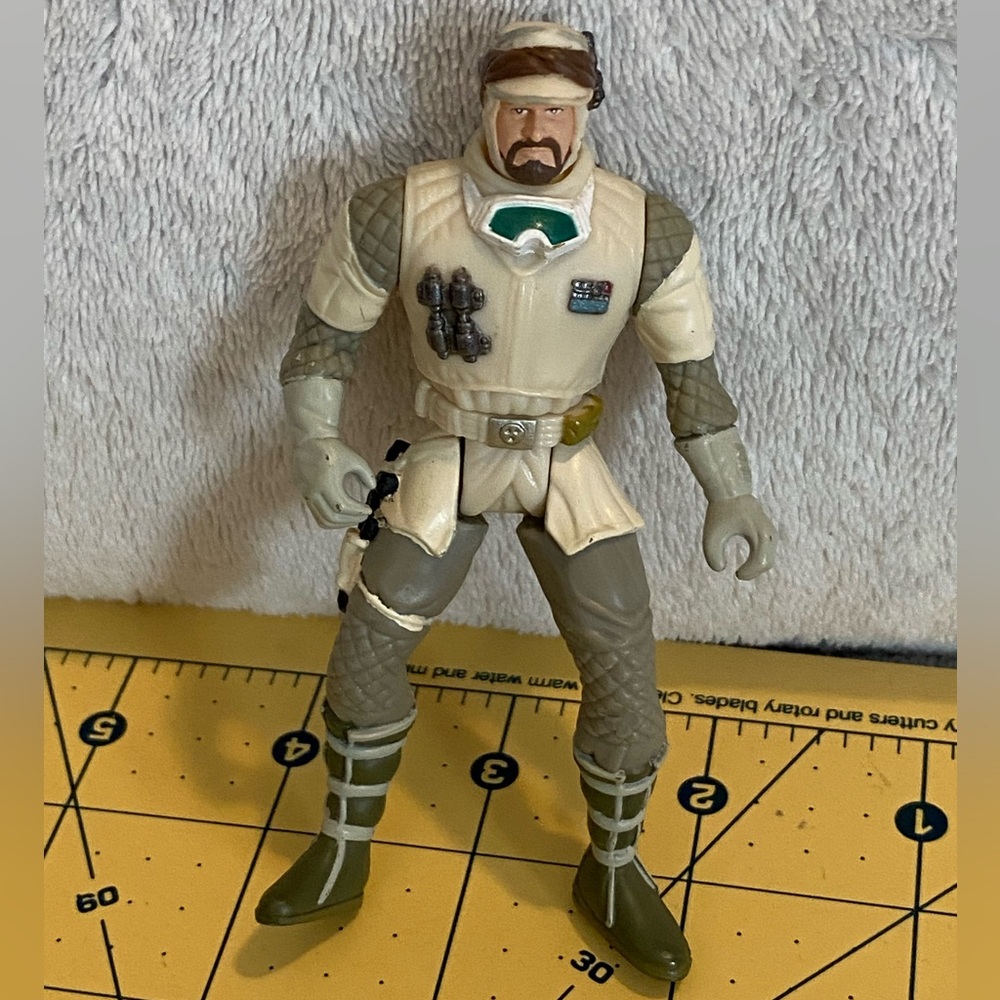 1997 VTG LOOSE Star Wars Hoth Rebel Soldier Figure Kenner No Accessories - Picture 9 of 9
